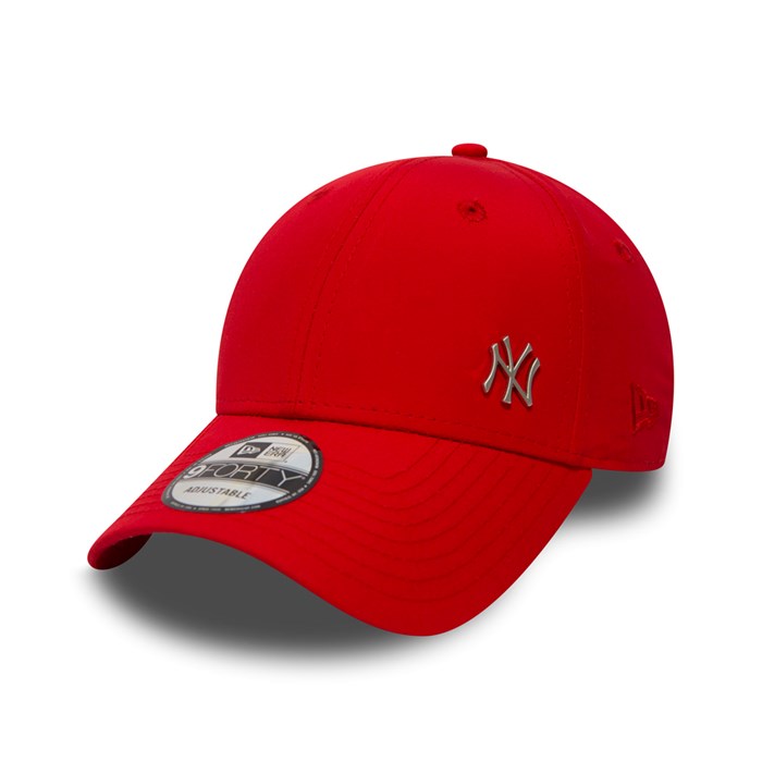 New York Yankees Mini Metal 9FORTY Lippis Punainen - New Era Lippikset Myynti FI-461935